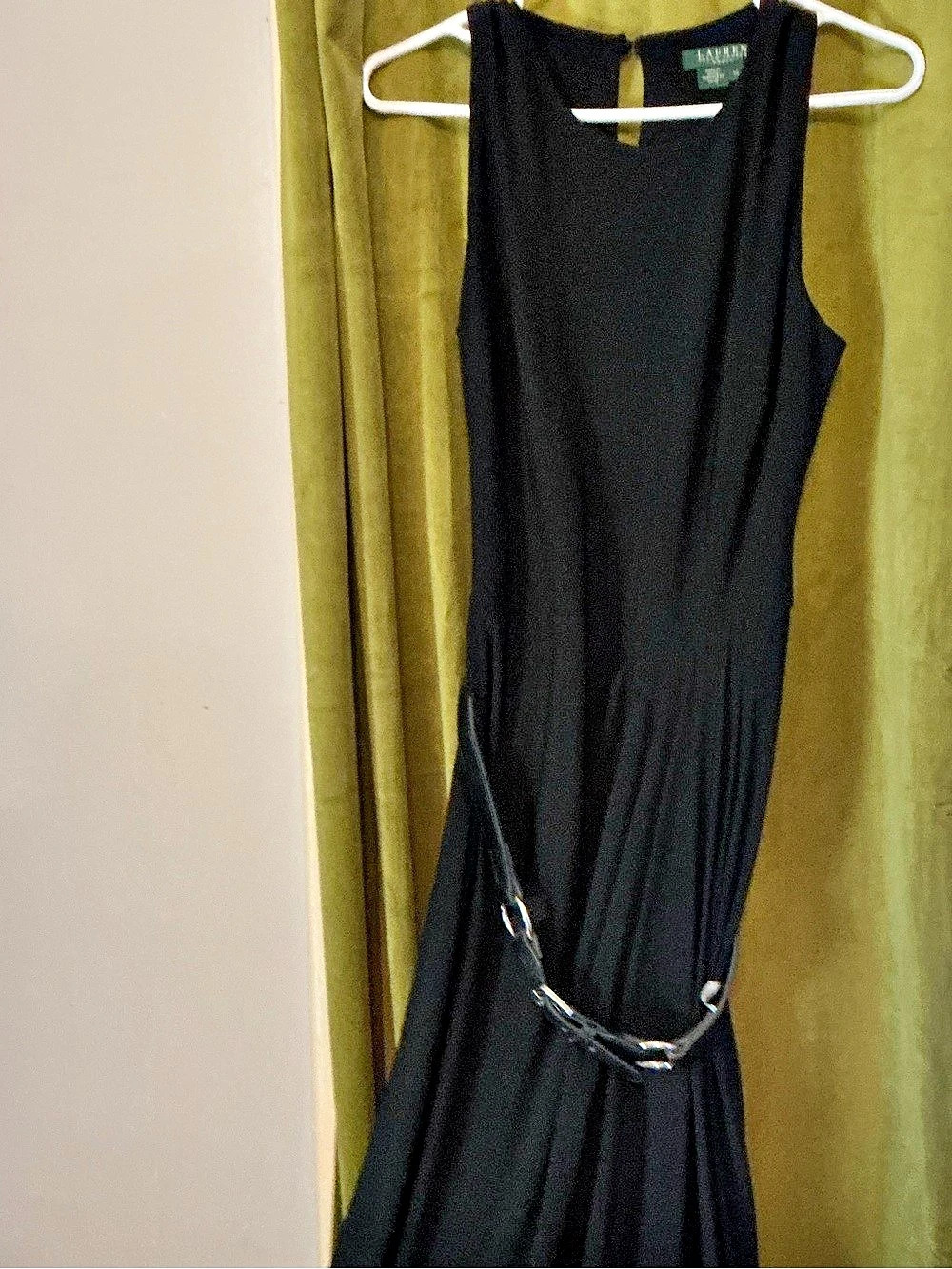 Lauren Ralph Lauren Black Maxi Dress Size 10 Like New